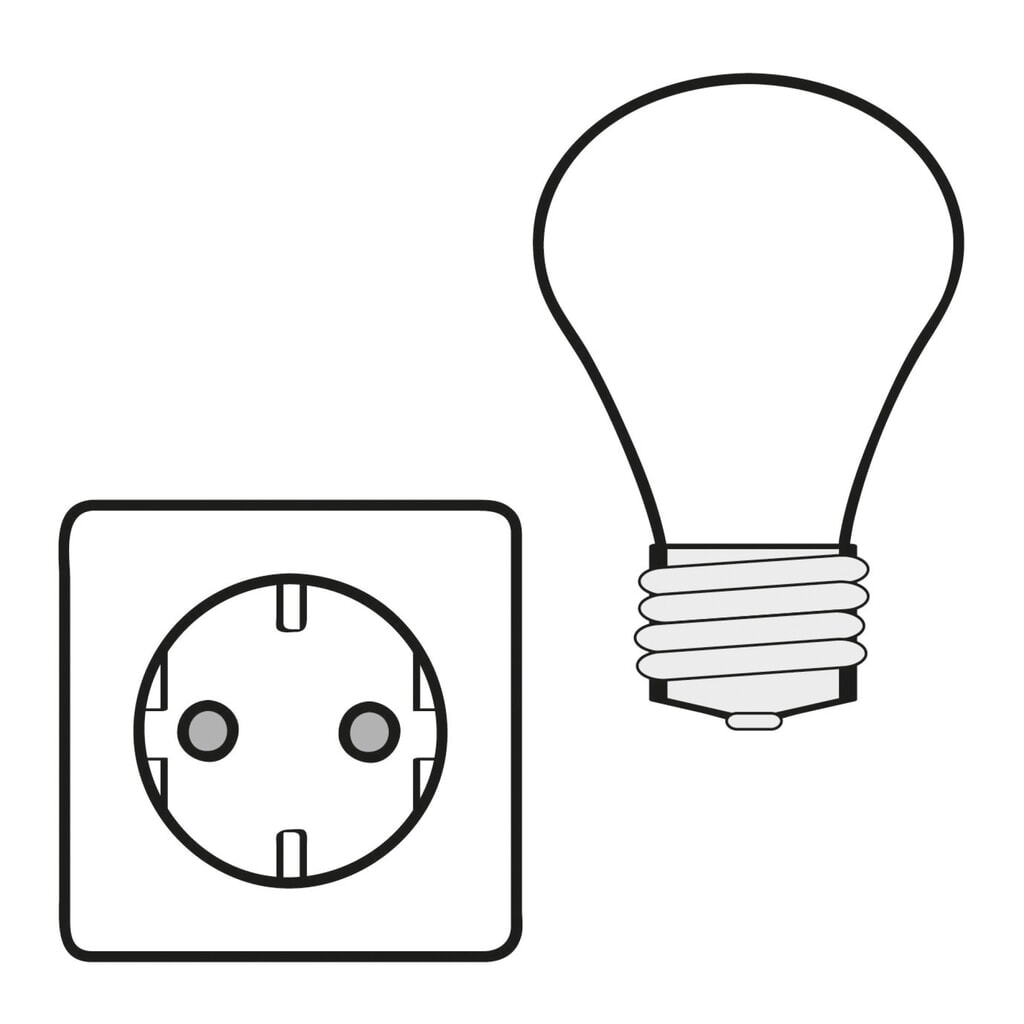 Illustration du produit: Kit d'installation électrique pour MC 1100 - 1600, LED 1x24 W, version selon VDE