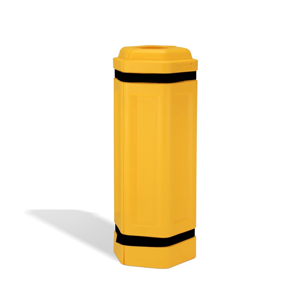 N° de l'image du produit 2 : Dancop Protection contre les chocs pour colonnes, hauteur 1 000 mm, pour dimensions de colonnes (lxP) 150 x 150 mm