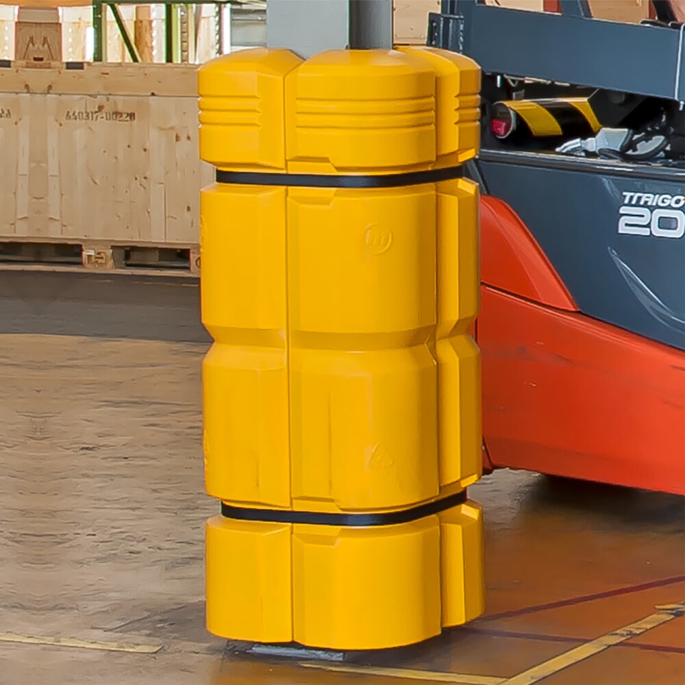 N° de l'image du produit 11 : Protection anticollision MORAVIA, hauteur 1 100 mm, pour dimensions de colonnes (l x P) 200-300 x 200-300 mm