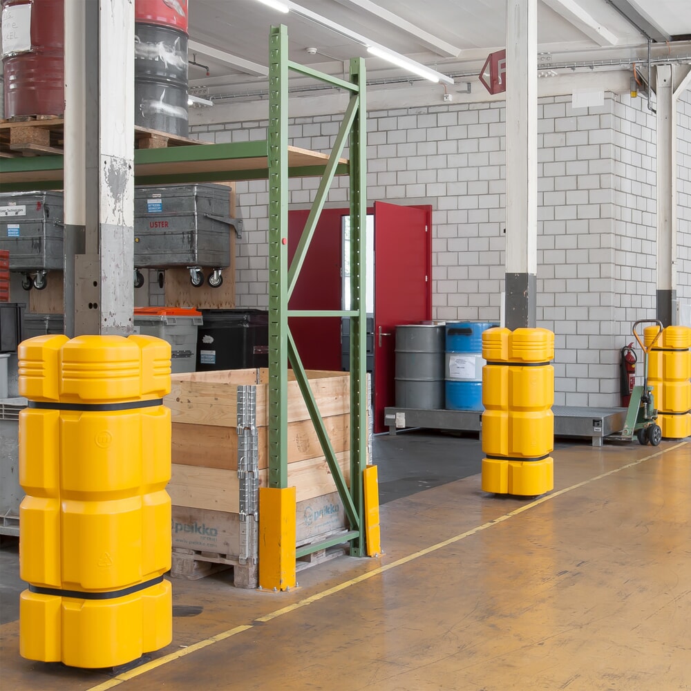 N° de l'image du produit 12 : Protection anticollision MORAVIA, hauteur 1 100 mm, pour dimensions de colonnes (l x P) 200-300 x 200-300 mm