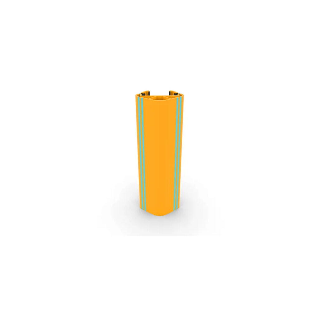 A-SAFE Protection contre les chocs pour rayonnages RackGuard en MEMAPLEX®, version frigorifique, cote intérieure HxlxP 600 x 102 x 44 mm Illustration du produit: A-SAFE Protection contre les chocs pour rayonnages RackGuard en MEMAPLEX®, version frigorifique, cote intérieure HxlxP 600 x 102 x 44 mm