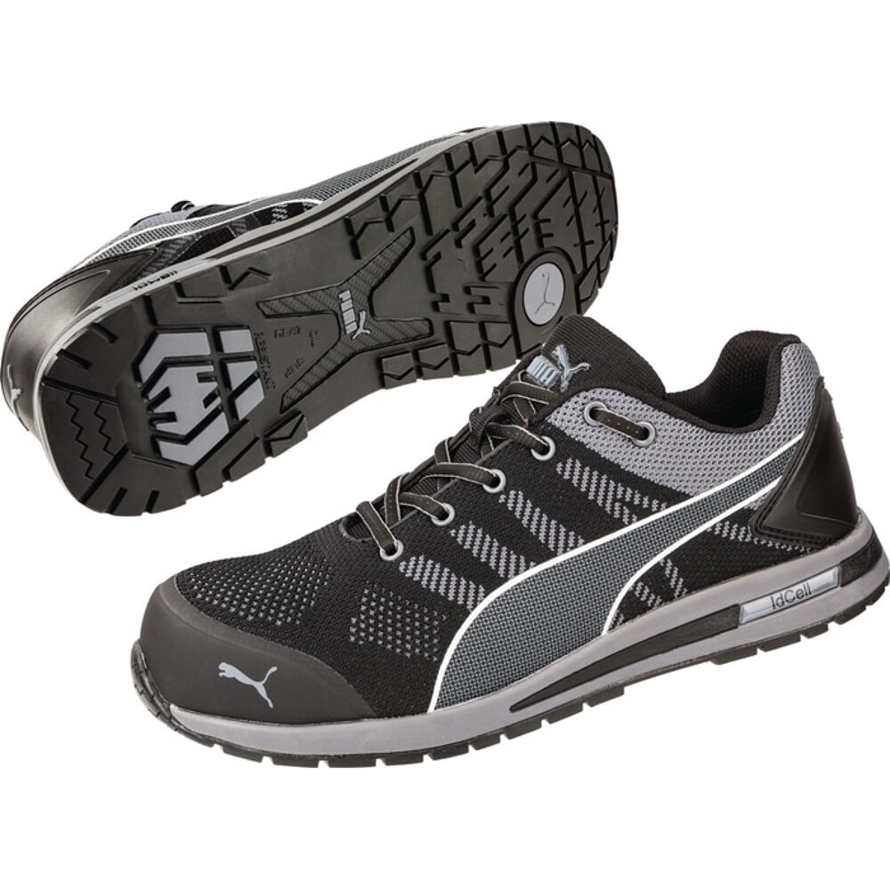 Illustration du produit: PUMA® Sicherheitsschuh Elevate Knit BLACK LOW Gr.43 schw./grau S1P ESD HRO SRC EN20345