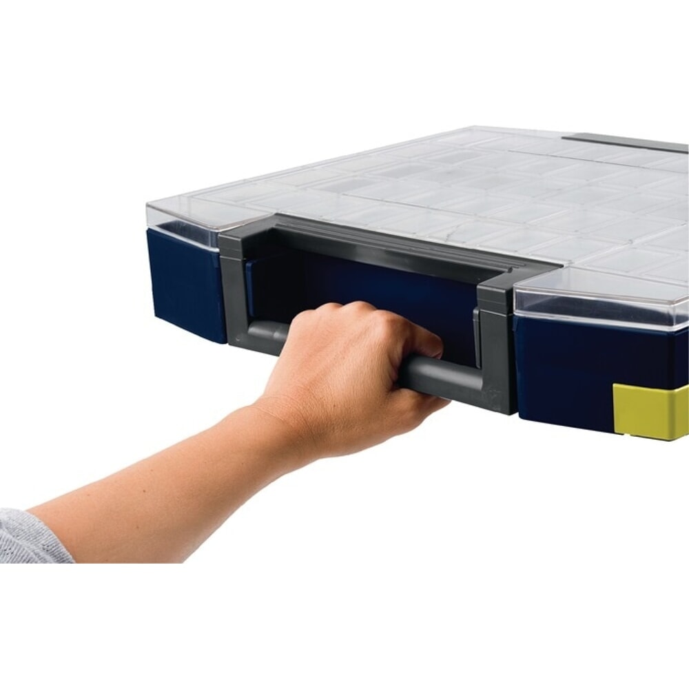 N° de l'image du produit 6 : raaco Sortimentskoffer boxxser, 15 Fächer mit Profilraster, B298xT284xH55mm