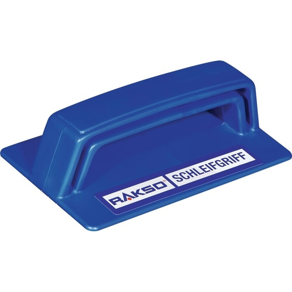 Illustration du produit: RAKSO Schleifgriff, Breite 8 cm Länge 14 cm, für Spänematte