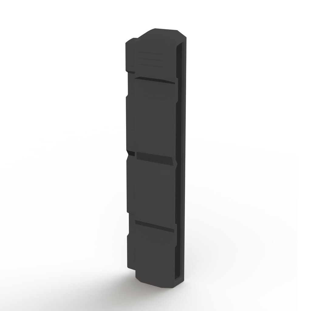 N° de l'image du produit 1 : Élément d'extension pour protection anticollision pour colonnes MORAVIA, largeur de 200 mm