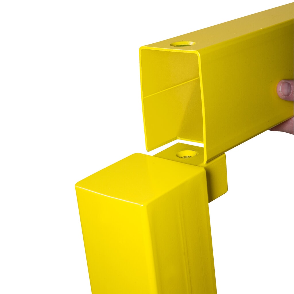 N° de l'image du produit 3 : Rambarde de protection, pour l’intérieur, poteau de départ/fin, hauteur 500 mm