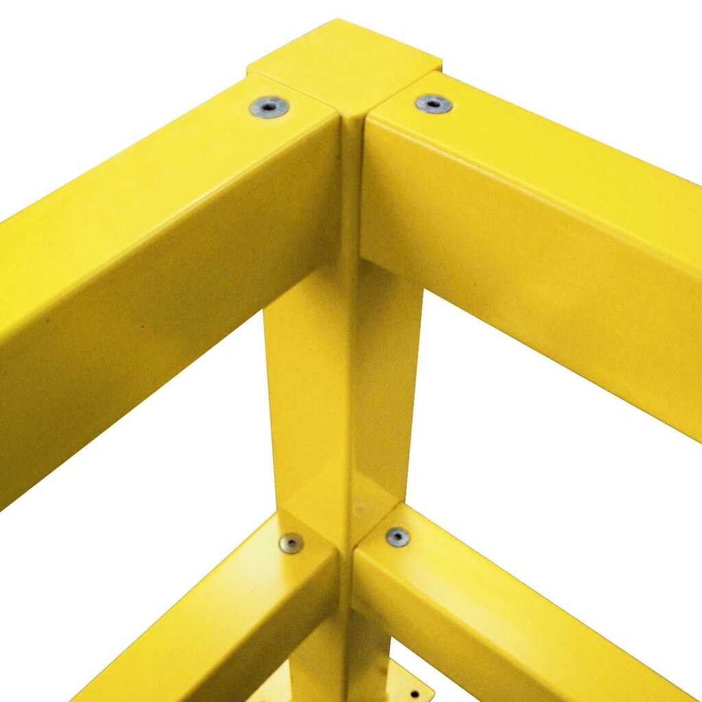 N° de l'image du produit 4 : Rambarde de protection, pour l’intérieur, poteau de coin, hauteur 1 000 mm
