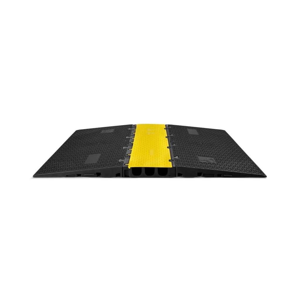 N° de l'image du produit 2 : Rampe avec passage de câbles Defender® 3 2D by Adam Hall, noire
