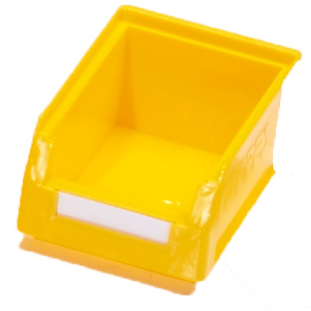 Illustration du produit: Bac à bec Kappes RasterPlan®, haut. x larg. x prof. 75 x 105 x 160 mm, jaune