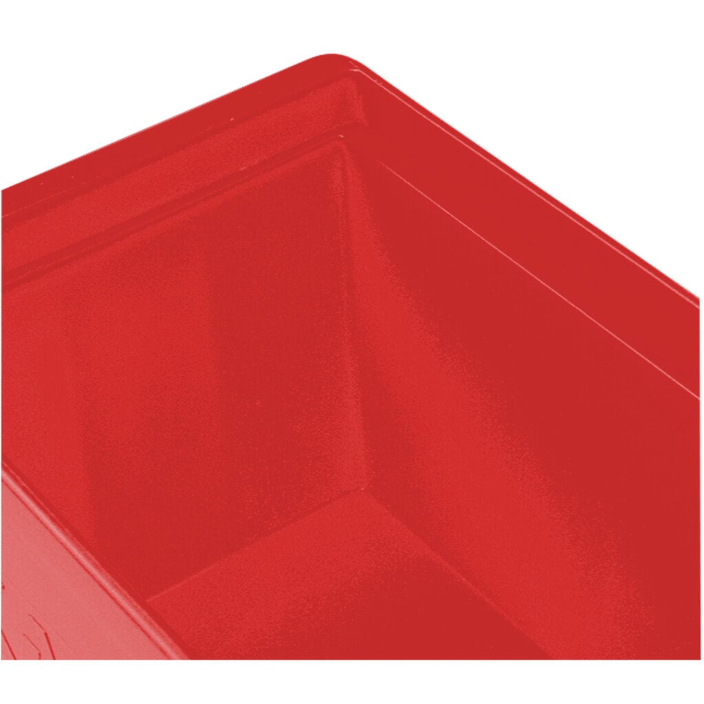 N° de l'image du produit 5 : Bac à bec Kappes RasterPlan®, haut. x larg. x prof. 45 x 105 x 85 mm, rouge