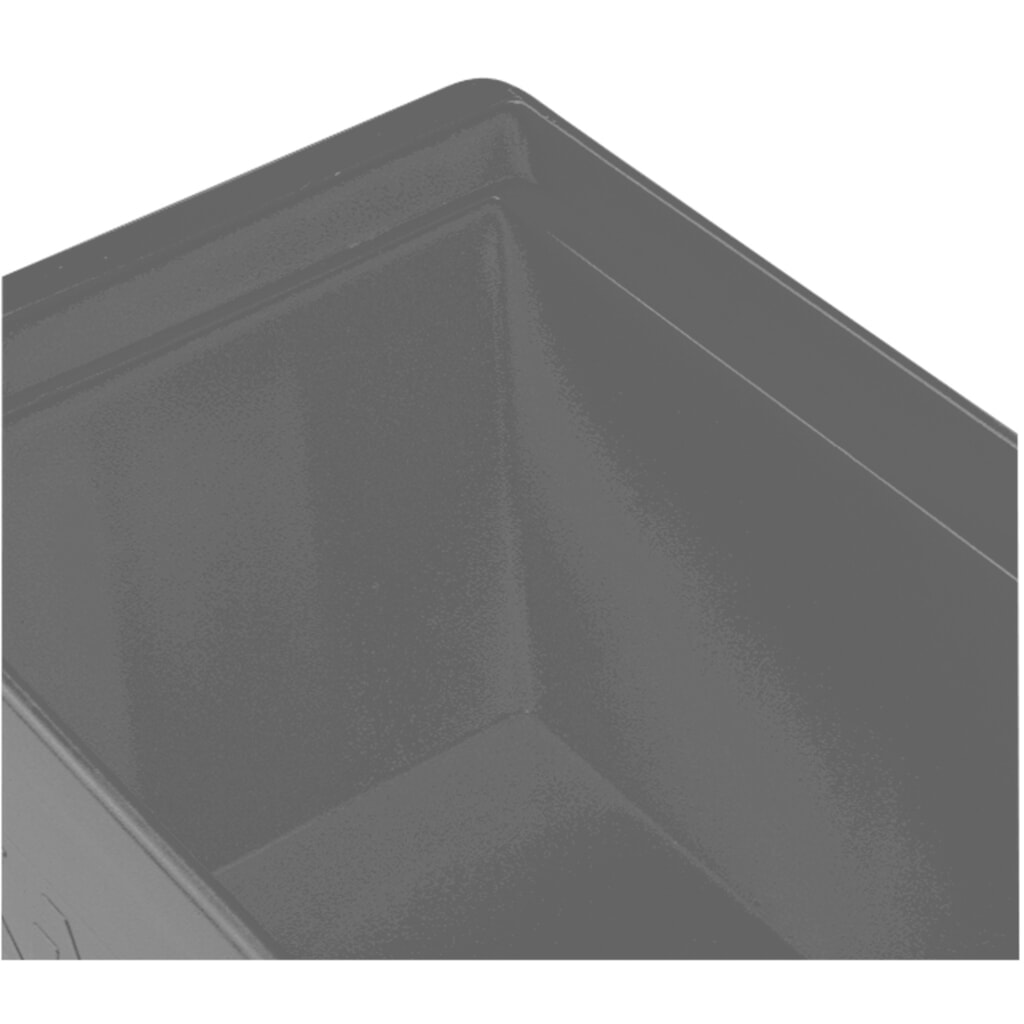 N° de l'image du produit 4 : Bac à bec Kappes RasterPlan®, haut. x larg. x prof. 45 x 105 x 85 mm, gris