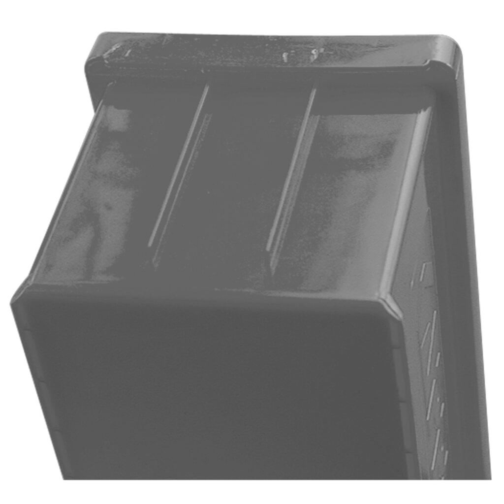 N° de l'image du produit 6 : Bac à bec Kappes RasterPlan®, haut. x larg. x prof. 45 x 105 x 85 mm, gris