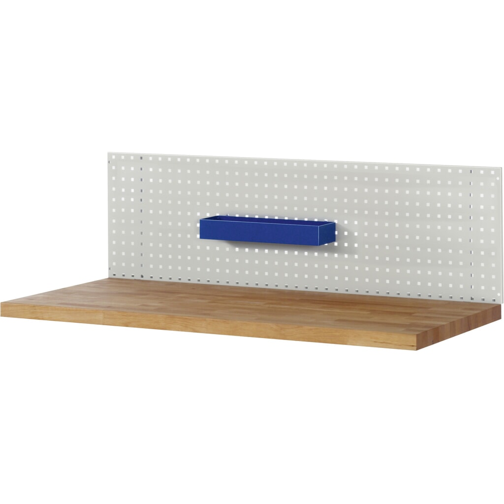 RAU Bac de rangement pour plaque perforée, HxlxP 65 x 450 x 125 mm Illustration du produit: RAU Bac de rangement pour plaque perforée, HxlxP 65 x 450 x 125 mm