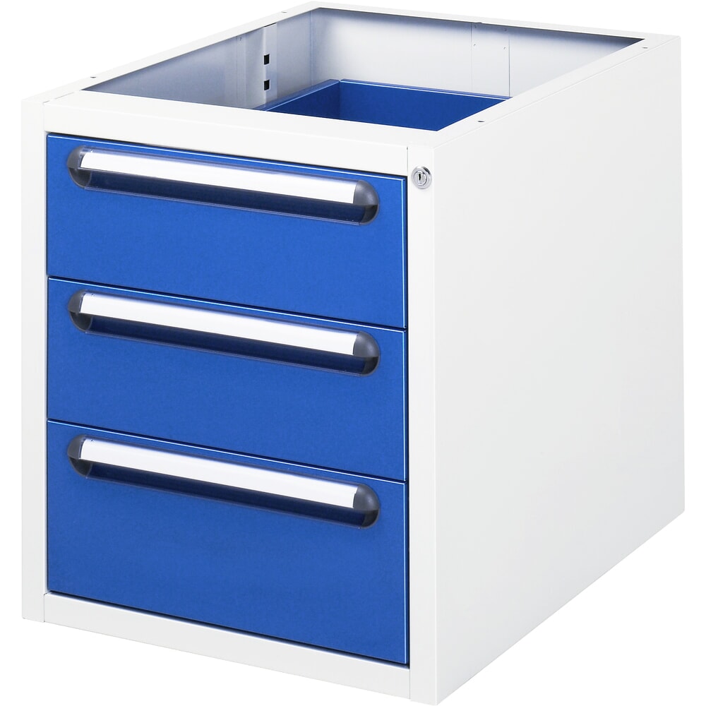 Illustration du produit: RAU Caisson sous plateau pour table pour poste de travail série Tom HxlxP 545 x 480 x 600 mm, avec 3 tiroirs