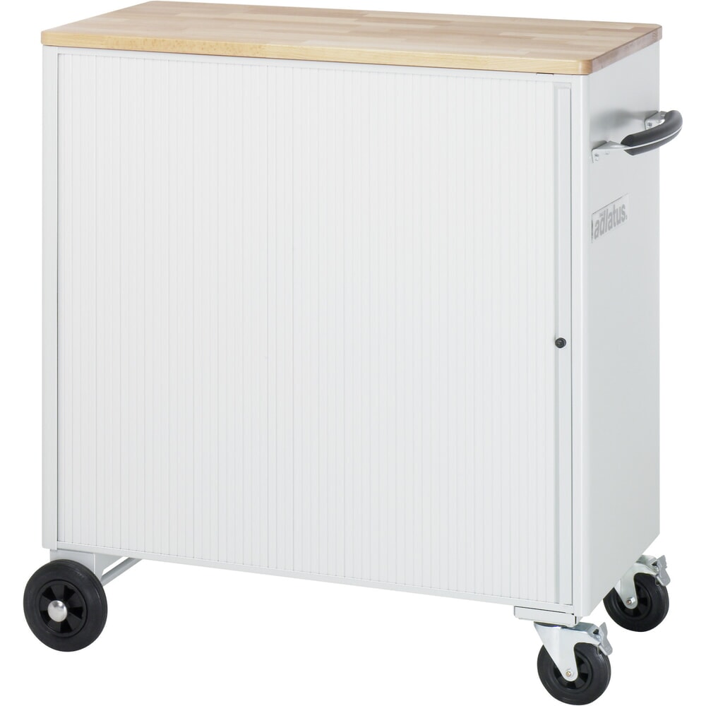 N° de l'image du produit 4 : RAU Chariot pour outils série adlatus, HxLxP 1 080 x 1 025 x 520 mm, 8 tiroirs 3 x 40, 2 x 105, 3 x 130 mm, Plan de travail en hêtre