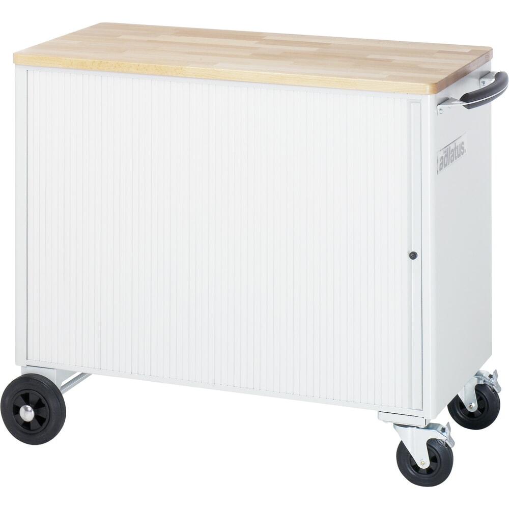 N° de l'image du produit 4 : RAU Chariot pour outils série adlatus, HxLxP 890 x 1 025 x 520 mm, 7 tiroirs 3 x 40, 3 x 105, 1 x 130 mm, Plan de travail en hêtre