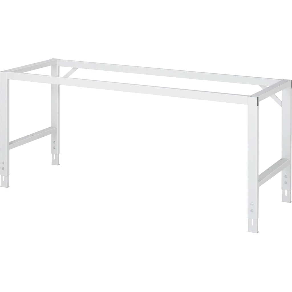 RAU Kit d'atelier TOM en 2 parties, avec table de travail, HxlxP 760-1 080 x 2 500 x 1 000 mm, plan de travail avec revêtement en mélamine, plus caisson à roulettes avec 2 tiroirs, HxlxP 690 x 480 x 600 mm N° de l'image du produit 2 : RAU Kit d'atelier TOM en 2 parties, avec table de travail, HxlxP 760-1 080 x 2 500 x 1 000 mm, plan de travail avec revêtement en mélamine, plus caisson à roulettes avec 2 tiroirs, HxlxP 690 x 480 x 600 mm