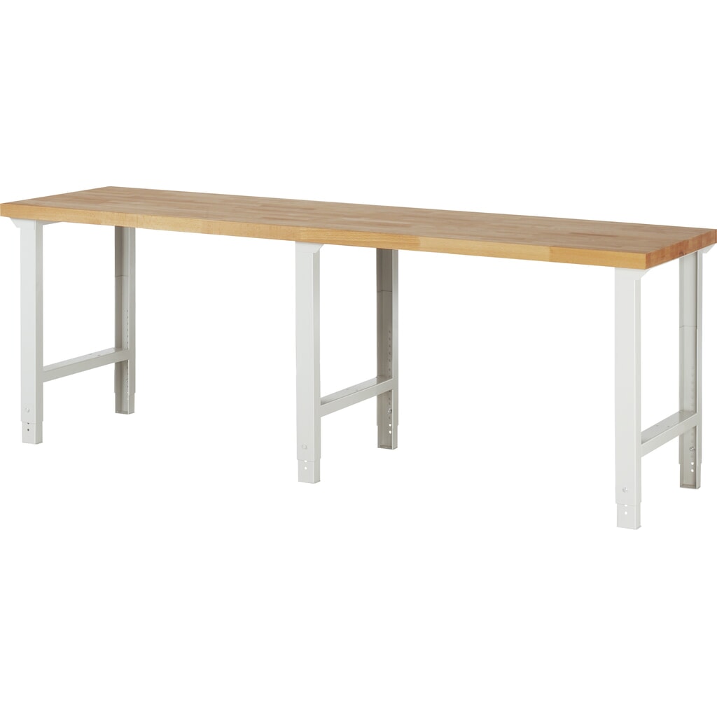 Illustration du produit: RAU Établi série 7000, HxlxP 790- 1 140 x 2 500 x 700 mm