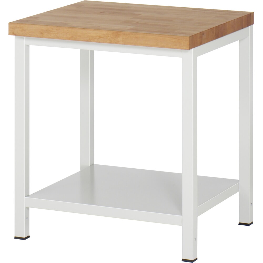 Illustration du produit: RAU établi pour charges lourdes série 8000, 1 tablette, profondeur 650 mm, H x l x P 840‑1 040 mm x 750 mm x 700 mm