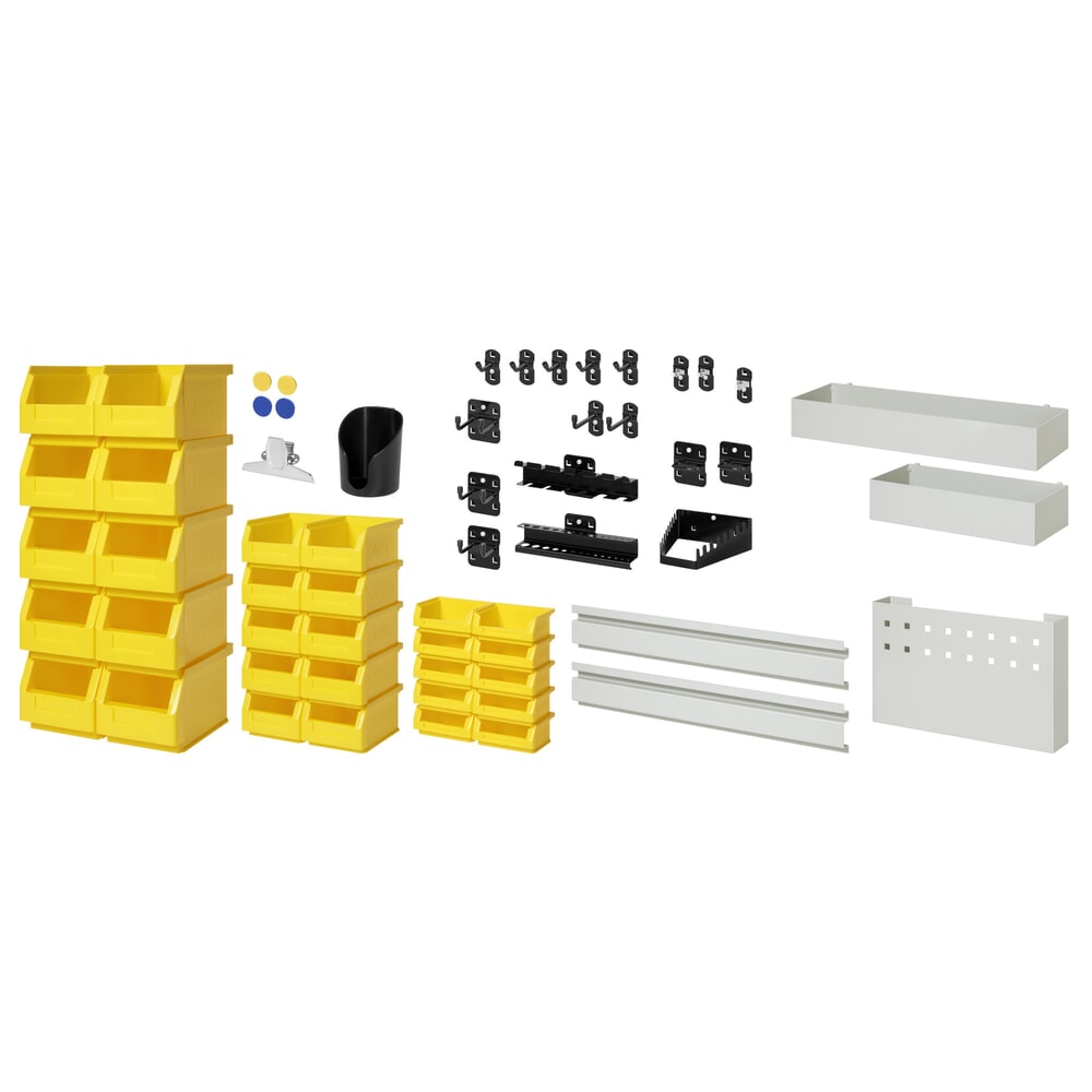 Illustration du produit: RAU Jeu d’accessoires système 01, 59 pces pour modules rapportés d’établi