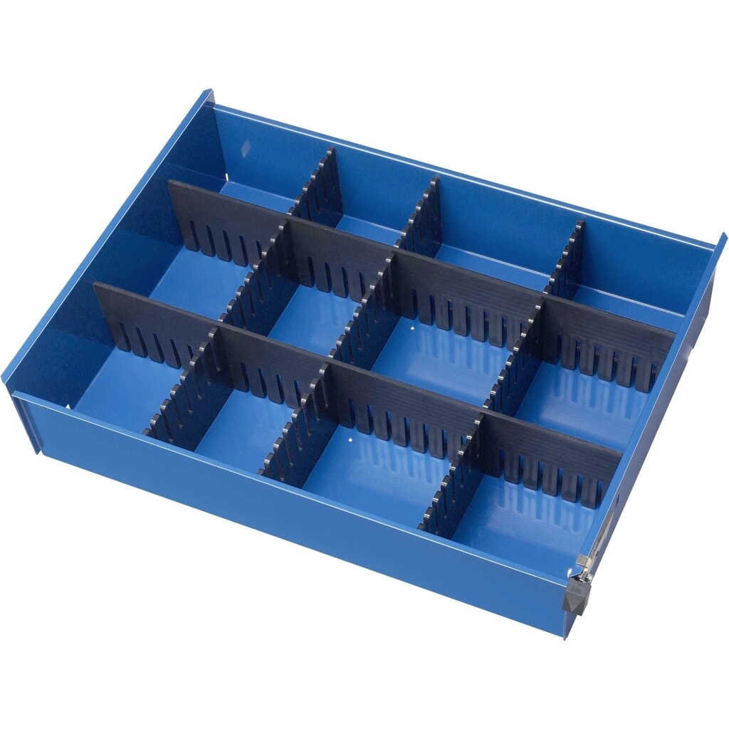 Illustration du produit: RAU Jeu de compartimentage pour tiroir 570 x 450, pour hauteur de façade 40 / 65 mm