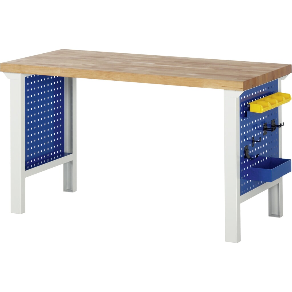 N° de l'image du produit 2 : RAU Panneau perforé latéral pour pied d'établi 7000, HxlxP 620 x 750 x 2 mm