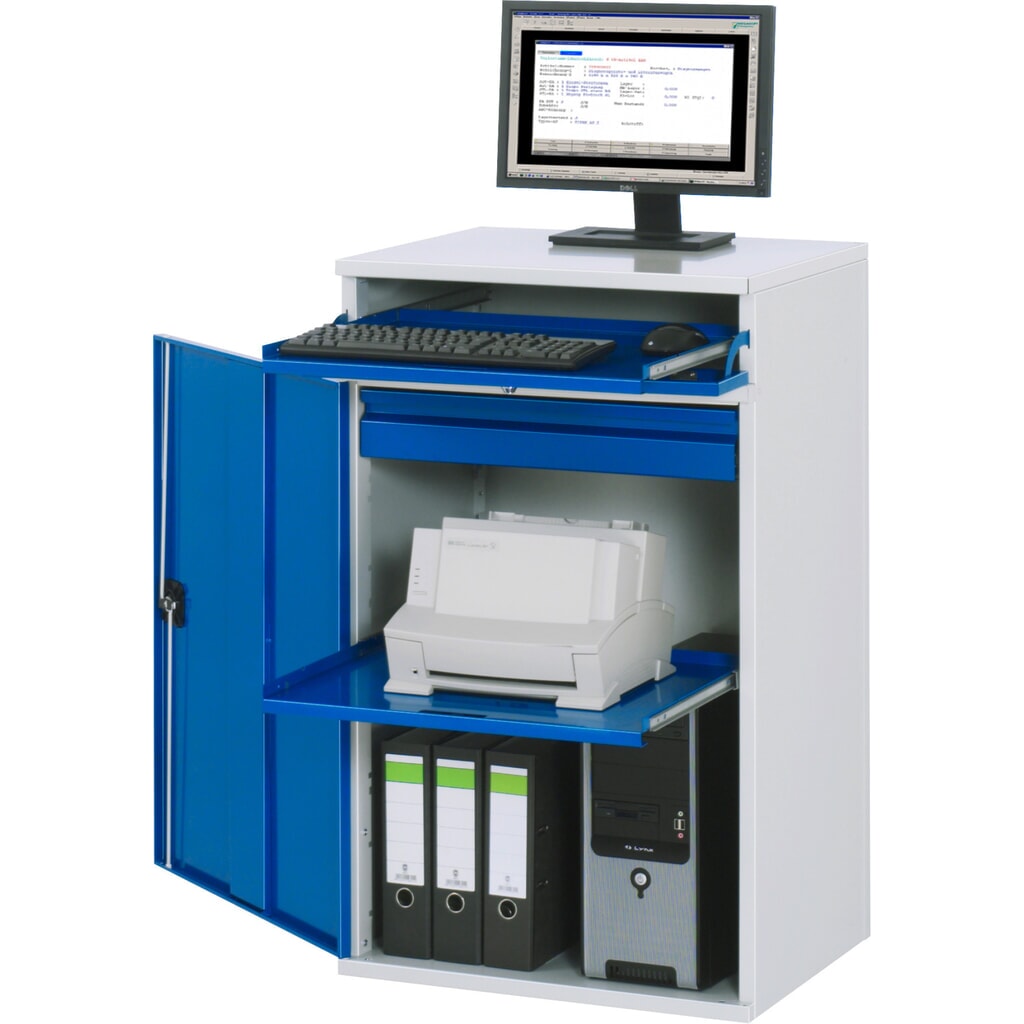 RAU Poste de travail informatique, fixe Illustration du produit: RAU Poste de travail informatique, fixe