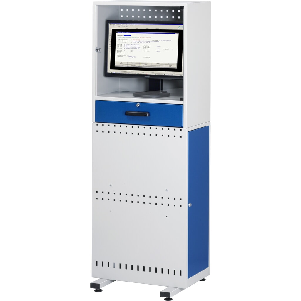 N° de l'image du produit 3 : RAU Pupitre informatique avec boîtier d'écran, fixe