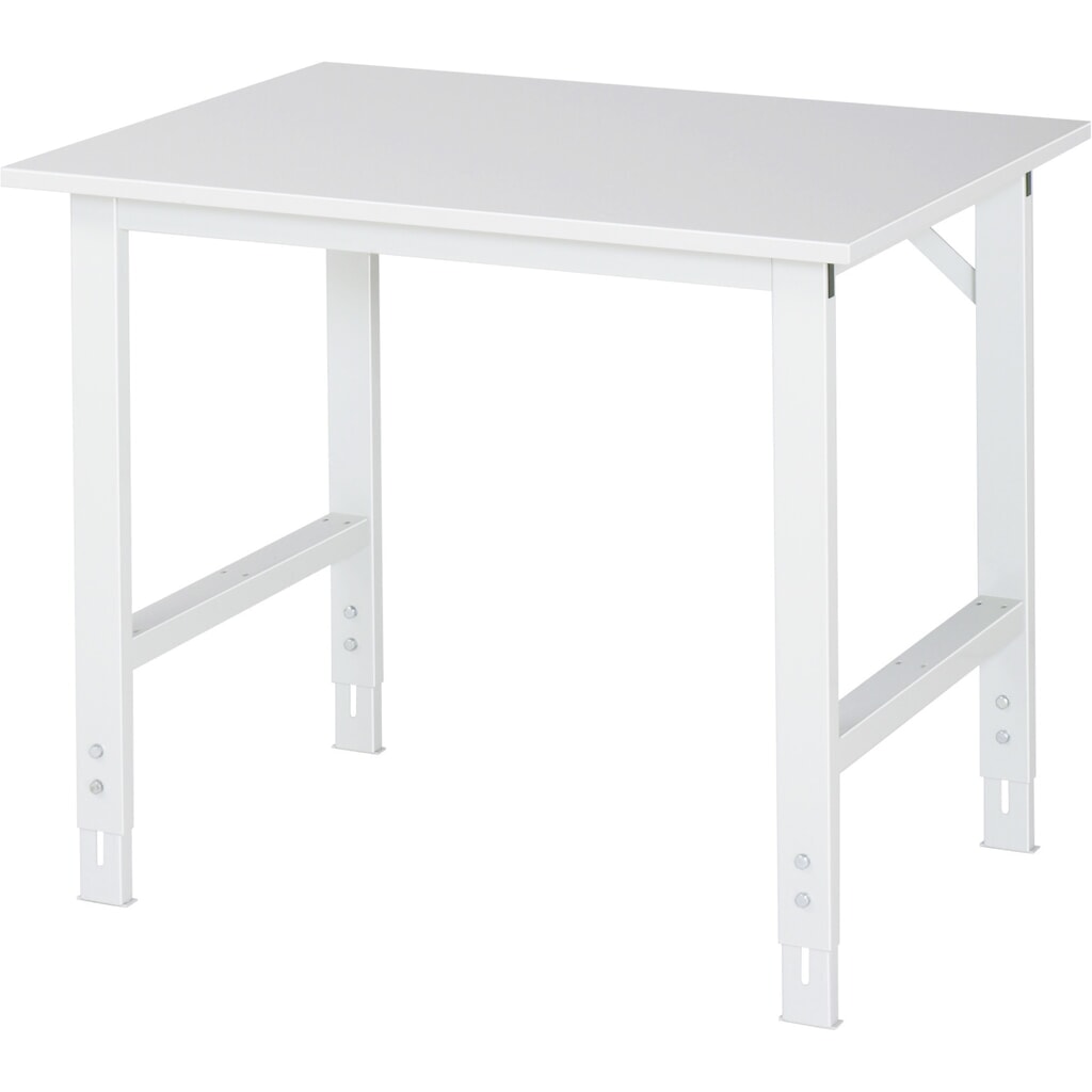 RAU Table pour poste de travail réglable en hauteur série TOM, HxlxP 760-1 080 x 1 000 x 800 mm, plan de travail mélaminé Illustration du produit: RAU Table pour poste de travail réglable en hauteur série TOM, HxlxP 760-1 080 x 1 000 x 800 mm, plan de travail mélaminé
