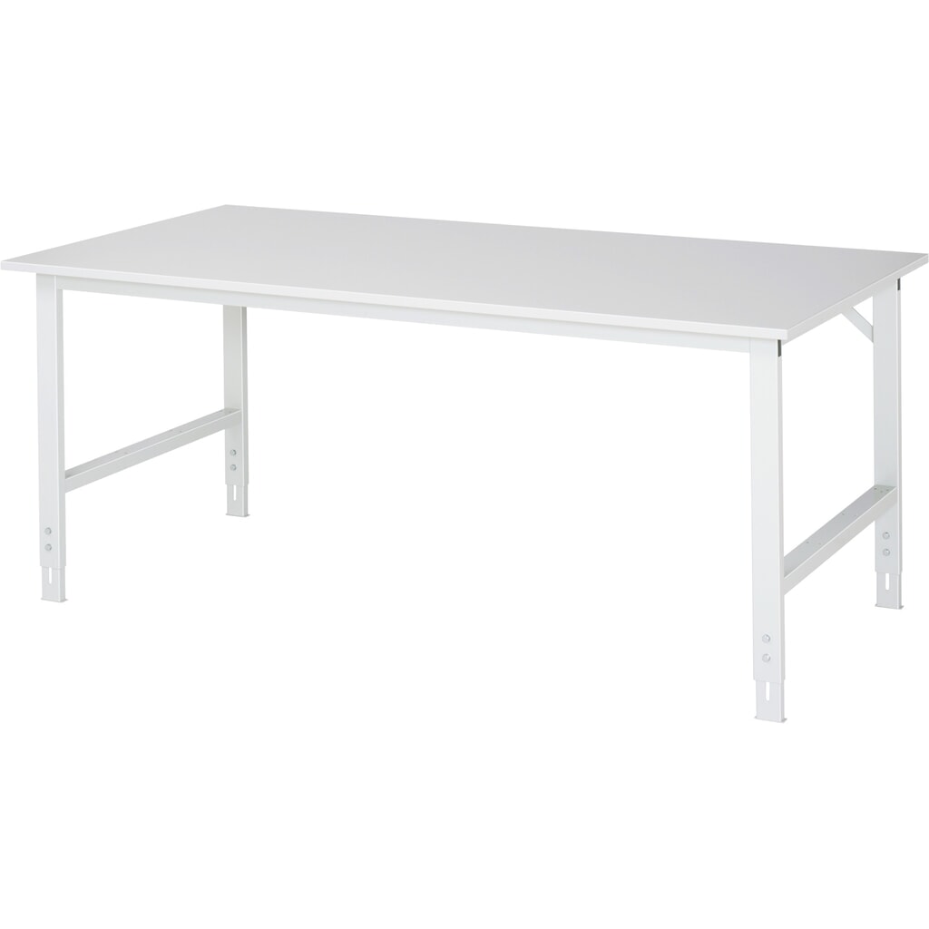 RAU Table pour poste de travail réglable en hauteur série TOM, HxlxP 760-1 080 x 2 000 x 1 000 mm, plan de travail EGB mélaminé Illustration du produit: RAU Table pour poste de travail réglable en hauteur série TOM, HxlxP 760-1 080 x 2 000 x 1 000 mm, plan de travail EGB mélaminé
