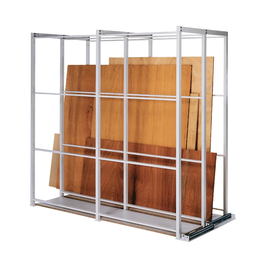 Rayonnage à panneaux, module de base, HxlxP 2 285 x 920 x 2 500 mm Illustration du produit: Rayonnage à panneaux, module de base, HxlxP 2 285 x 920 x 2 500 mm