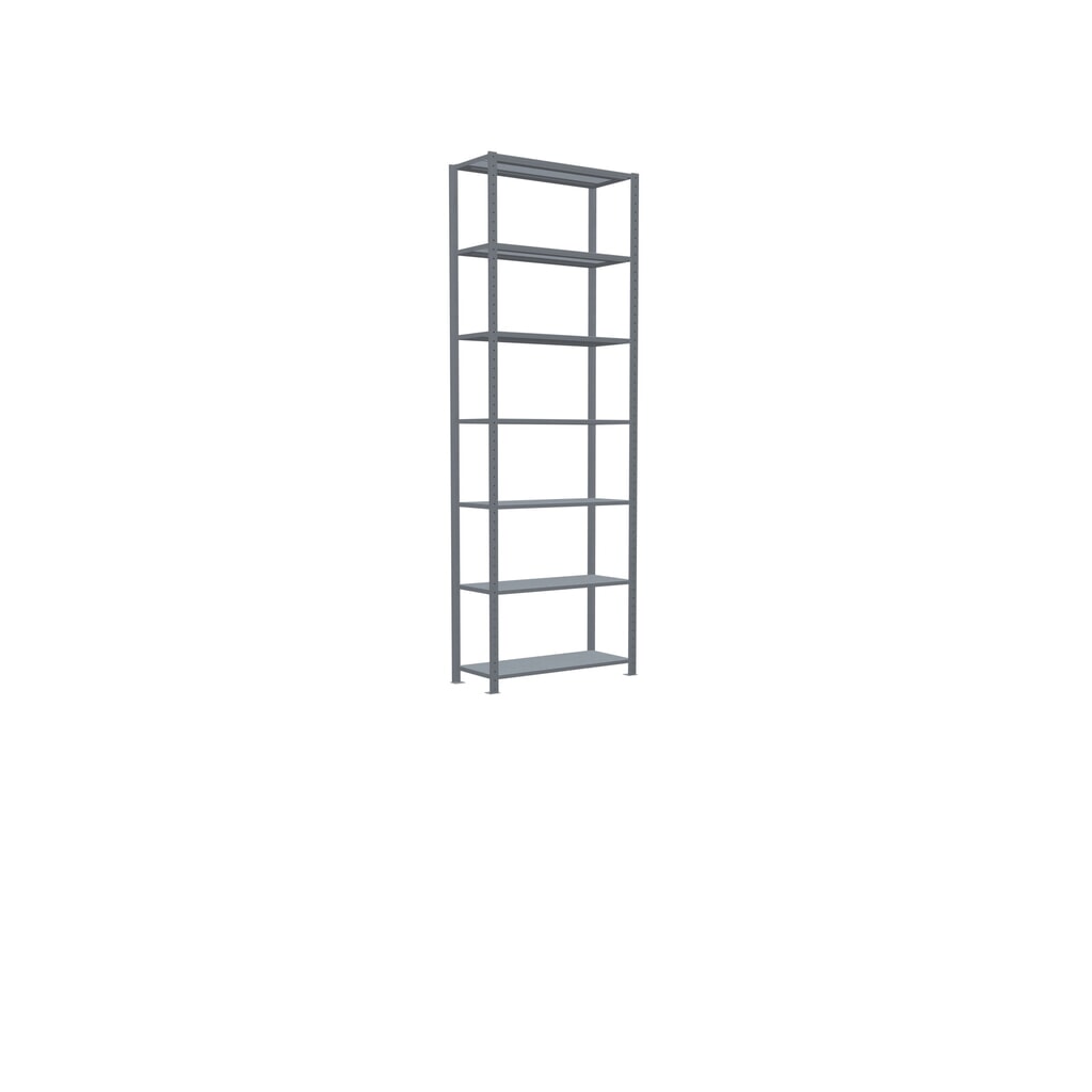 N° de l'image du produit 2 : SCHULTE Rayonnage à tablettes galvanisé, charge par tablette 330 kg, HxlxP 3 000 x 1 060 x 436 mm