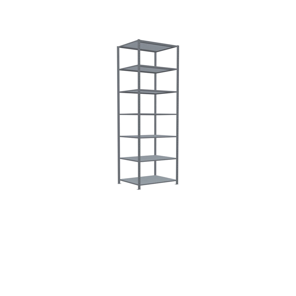 N° de l'image du produit 2 : SCHULTE Rayonnage à tablettes galvanisé, charge par tablette 330 kg, HxlxP 3 000 x 1 060 x 836 mm
