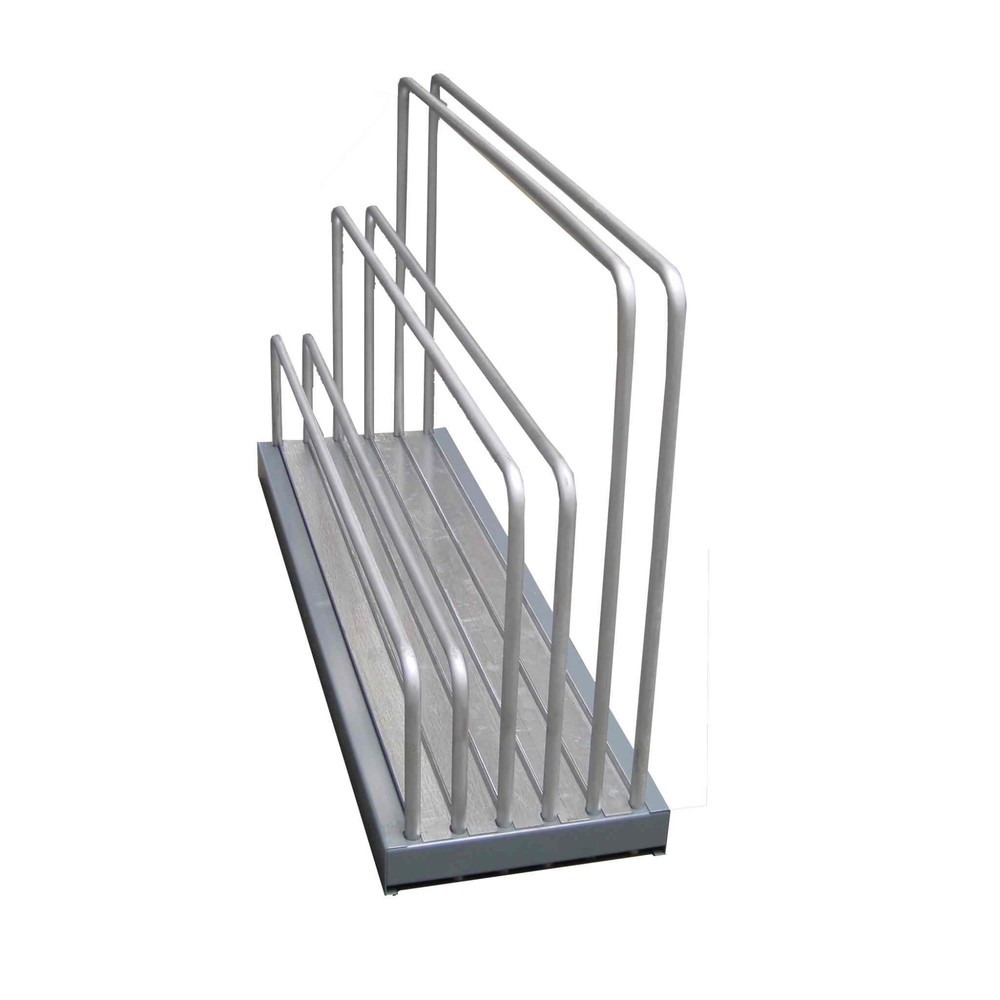 Illustration du produit: Rayonnage à tablettes VLR, HxlxP 1 000 x 475 x 1 600 mm, largeur des tablettes 70 mm, 5 compartiments