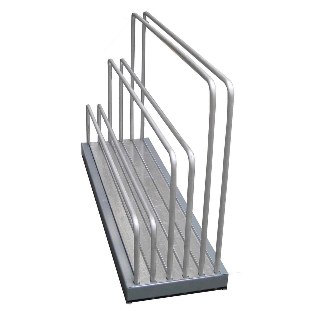 Illustration du produit: Rayonnage à tablettes VLR, HxlxP 1 000 x 475 x 1 600 mm, largeur des tablettes 70 mm, 5 compartiments
