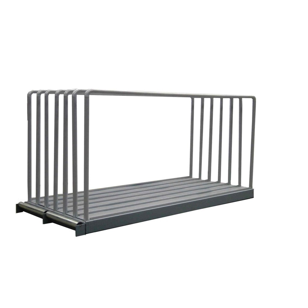 Illustration du produit: Rayonnage à tablettes VLT, HxlxP 1 000 x 425 x 2 100 mm, largeur des tablettes 50 mm, 4 compartiments