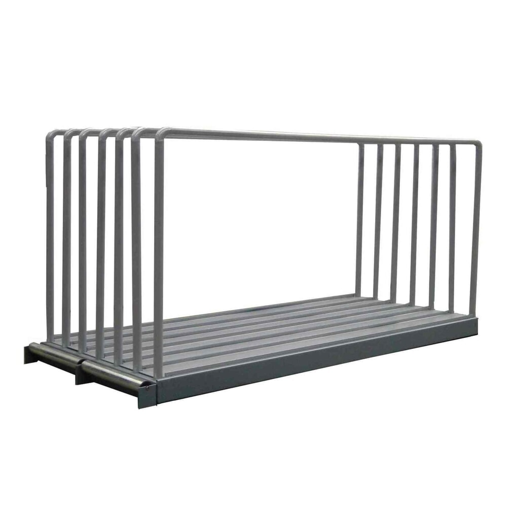 Illustration du produit: Rayonnage à tablettes VLT, HxlxP 1 000 x 425 x 2 100 mm, largeur des tablettes 50 mm, 4 compartiments