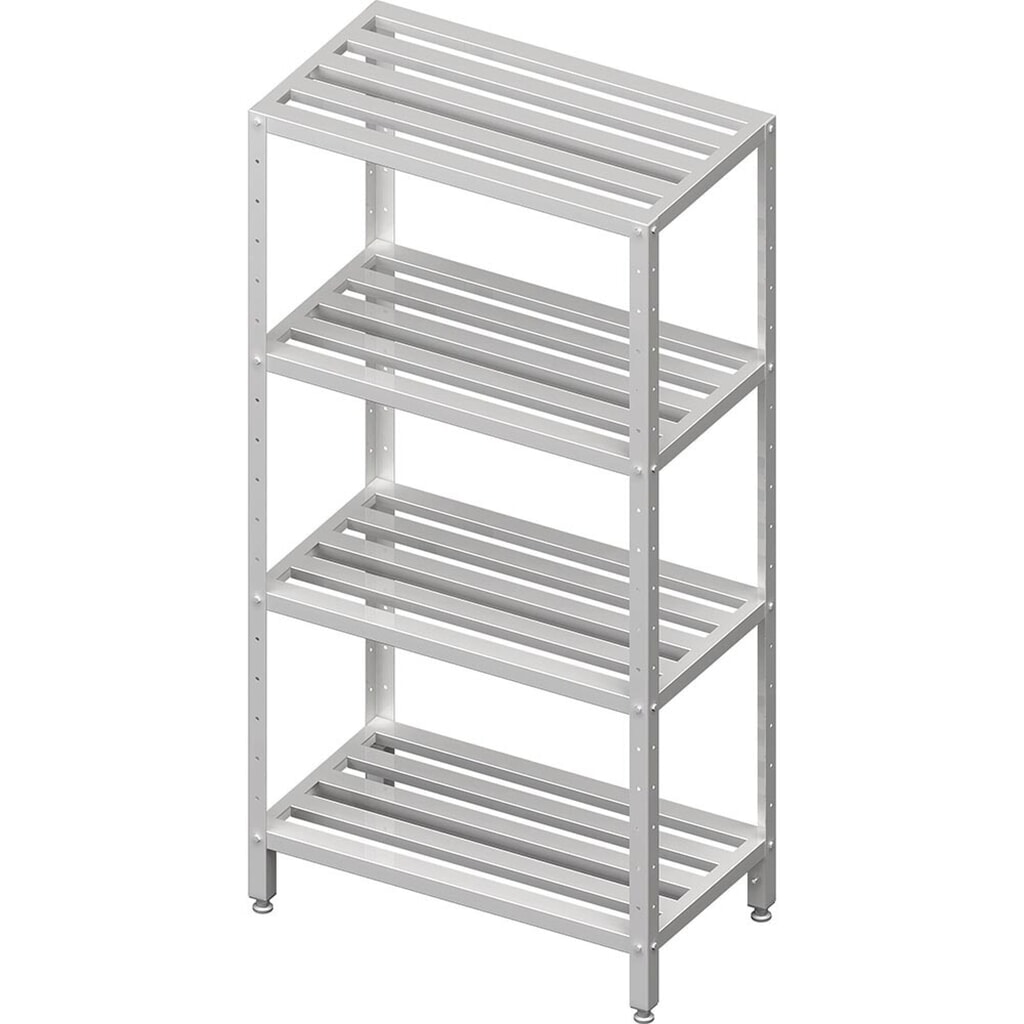 Étagère Stalgast à tablettes grilles réglables en hauteur, 600x400x1800 mm, à monter soi-même Illustration du produit: Étagère Stalgast à tablettes grilles réglables en hauteur, 600x400x1800 mm, à monter soi-même