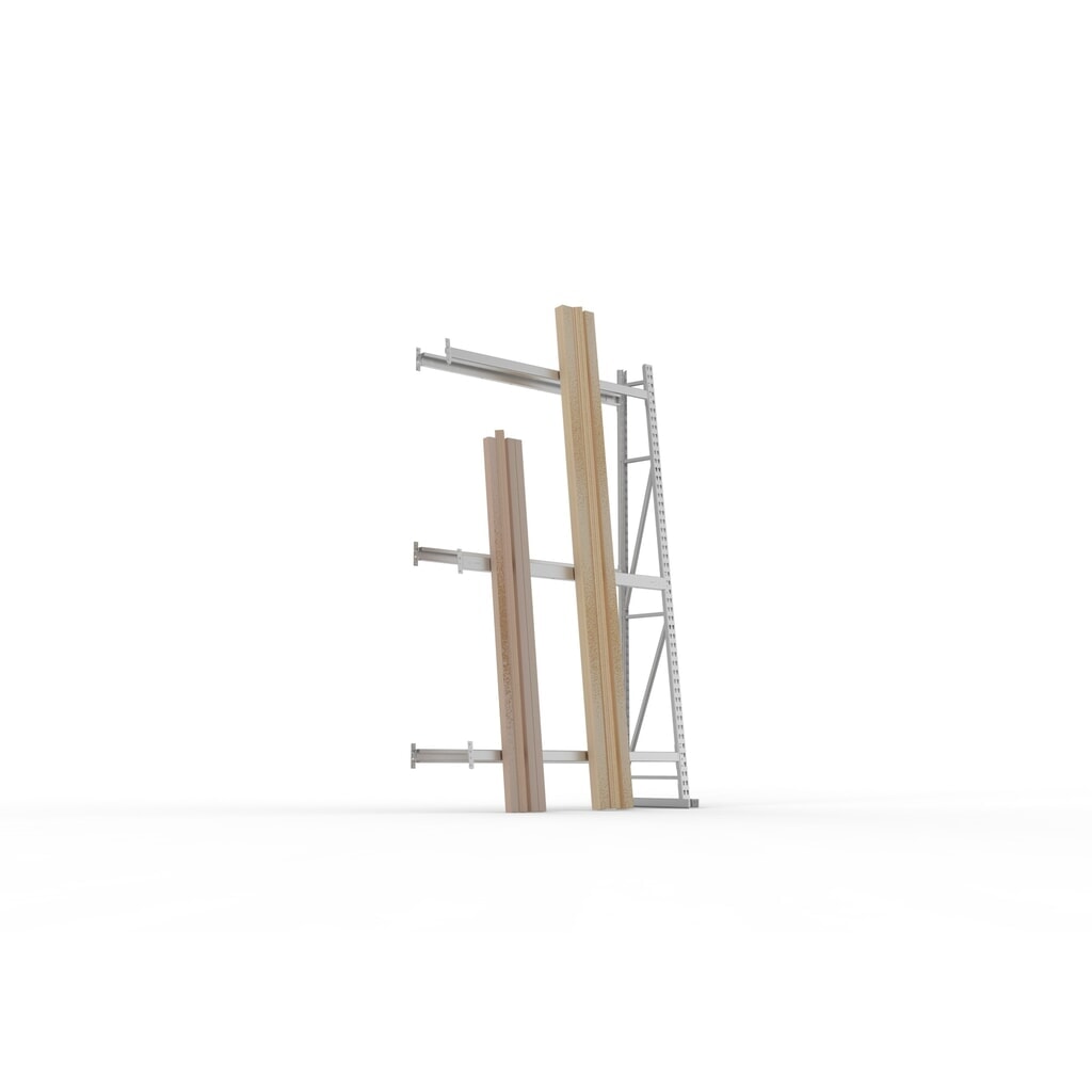Rayonnage vertical META, unilatéral, TA, H x l x P 2 500 x 1 400 x 500 mm N° de l'image du produit 2 : Rayonnage vertical META, unilatéral, TA, H x l x P 2 500 x 1 400 x 500 mm
