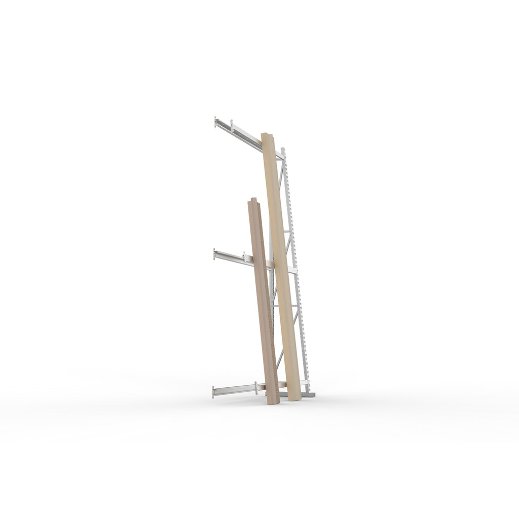 Rayonnage vertical META, unilatéral, TA, H x l x P 3 000 x 1 400 x 500 mm N° de l'image du produit 2 : Rayonnage vertical META, unilatéral, TA, H x l x P 3 000 x 1 400 x 500 mm