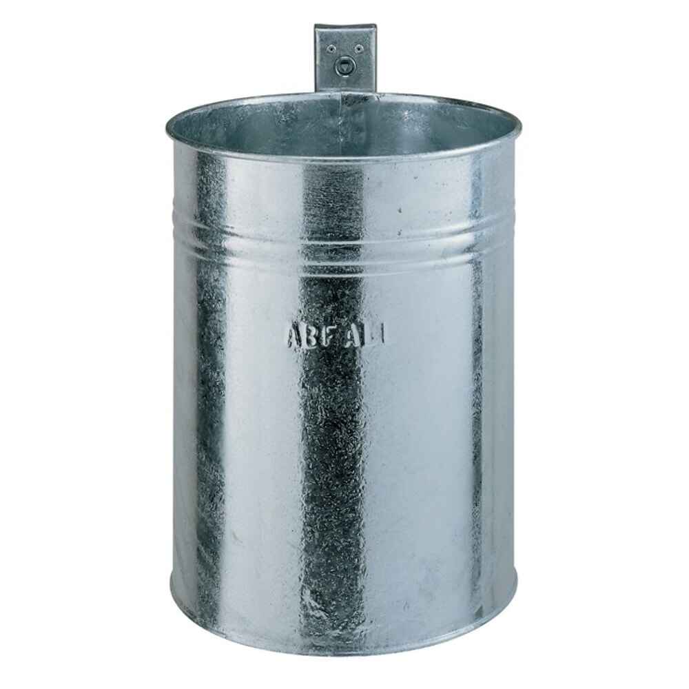 Illustration du produit: RENNER Abfallbehälter, 35 l verzinkt, H430xØ330mm