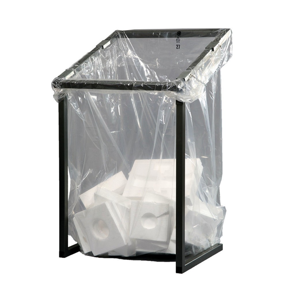 N° de l'image du produit 1 : RENNER Renner Collecteur de déchets 1 000 litres, en tôle d’acier, sans couvercle, revêtu par poudrage