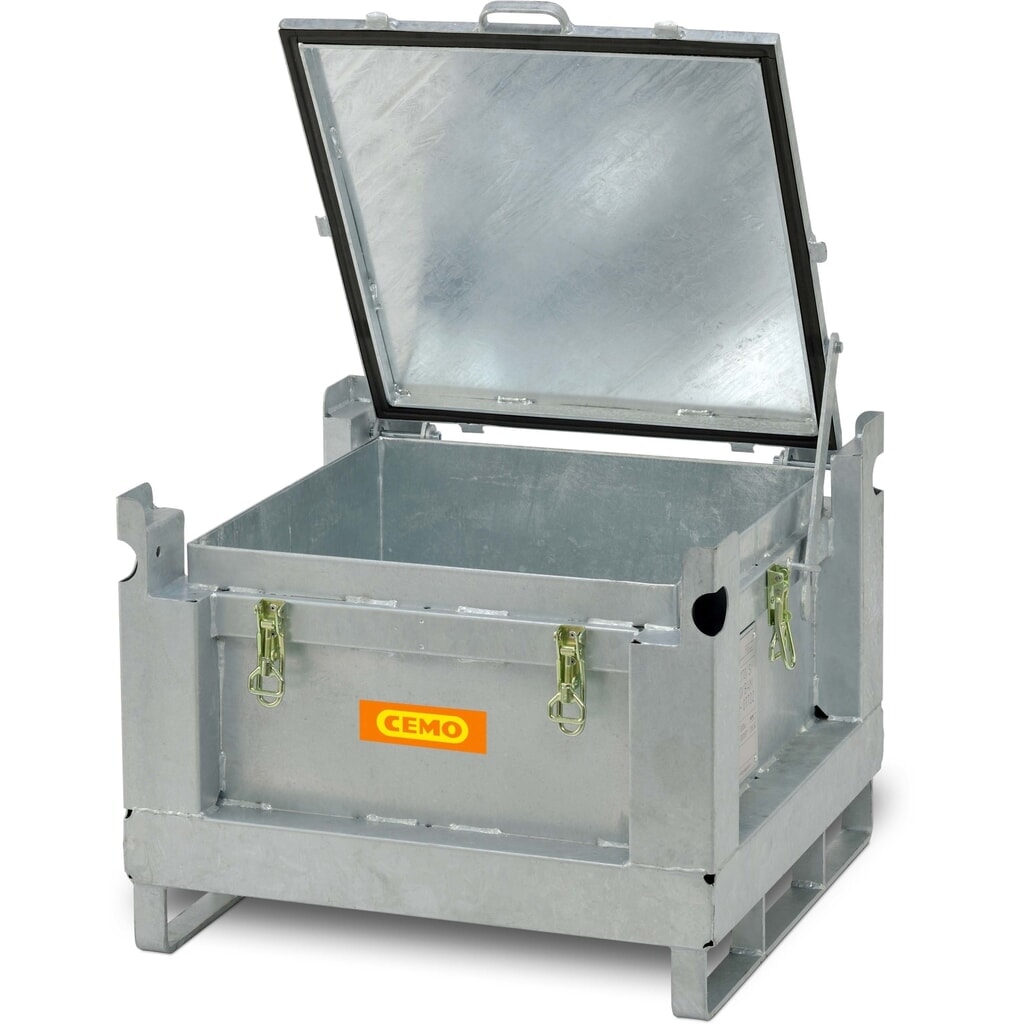 N° de l'image du produit 2 : RéserCollecte de batterie CEMO, homologué ONU, 120 litres