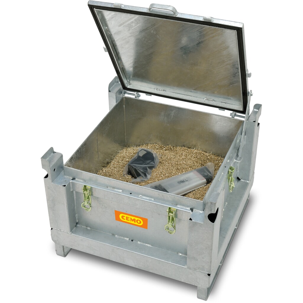 RéserCollecte de batterie CEMO, homologué ONU, 120 litres N° de l'image du produit 4 : RéserCollecte de batterie CEMO, homologué ONU, 120 litres