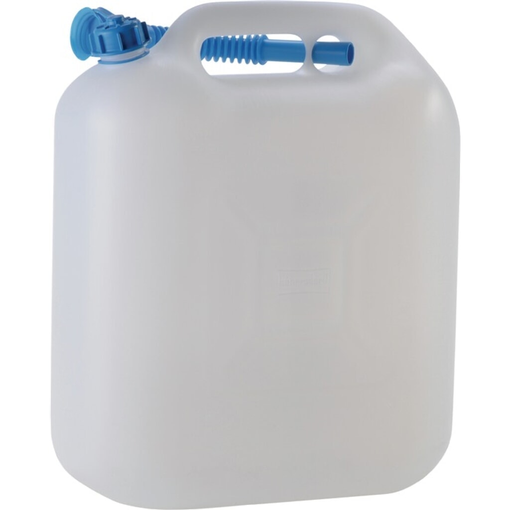 N° de l'image du produit 2 : Jerricane à eau 22 l HD-PE avec tube verseur H440xl370xP190 mm HÜNERSDORFF
