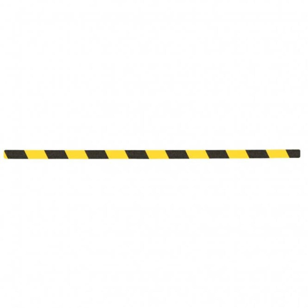 Illustration du produit: Revêtement antidérapant m2™, déformable, 50 pièces, L x l 800 x 25 mm, noir-jaune