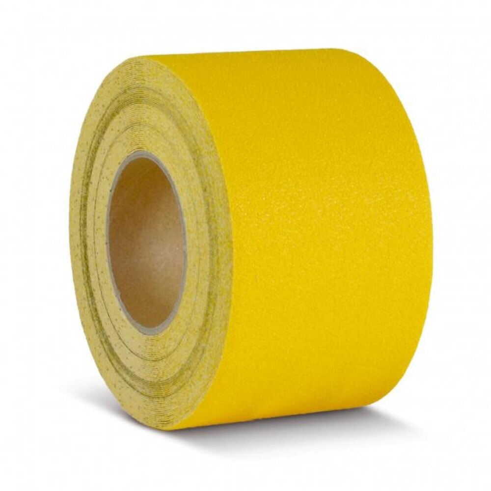 Illustration du produit: Revêtement antidérapant m2™, déformable, rouleau, largeur 100 mm, jaune