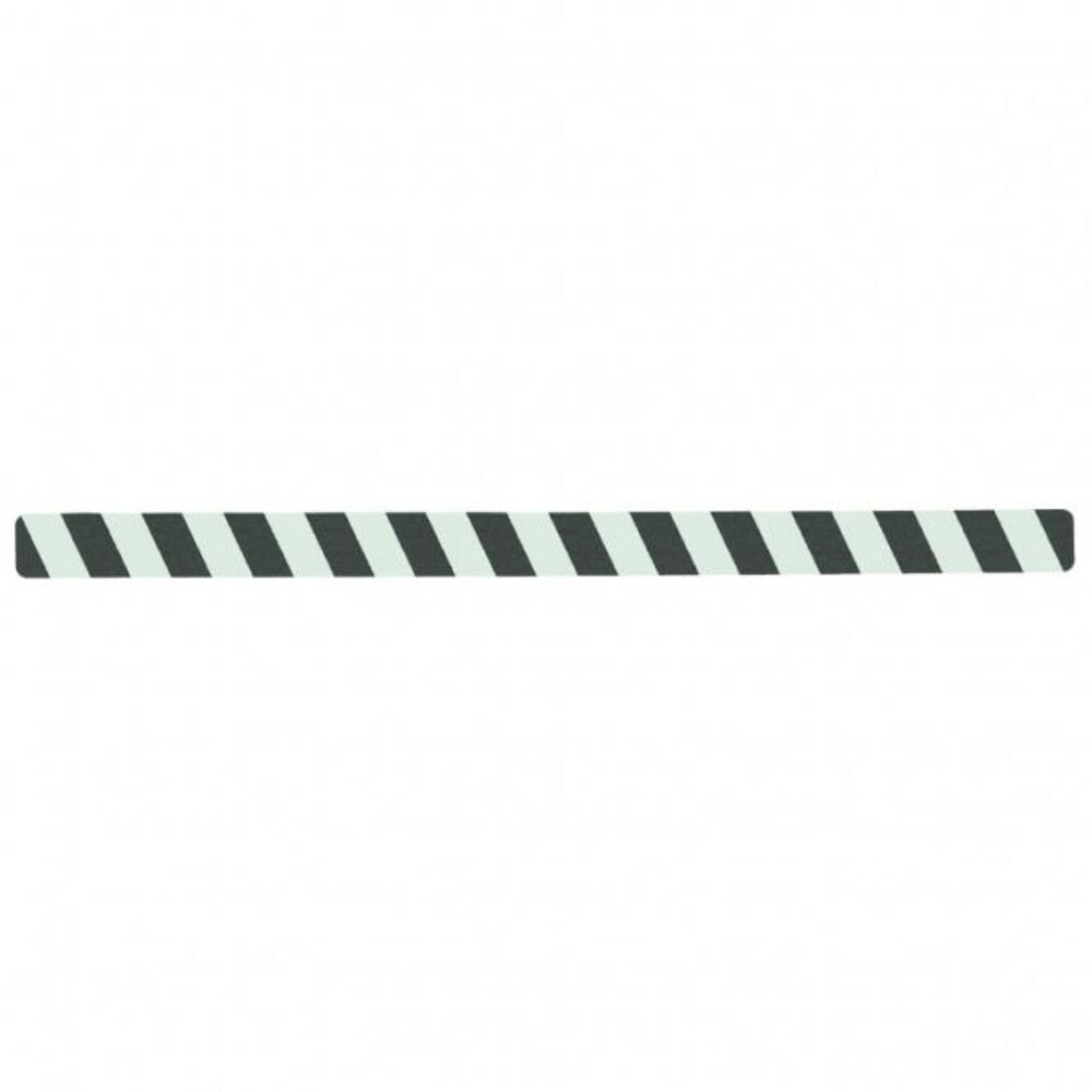 Illustration du produit: Revêtement antidérapant m2™ phosphorescent, noir, 10 pièces, L x l 50 x 800 mm