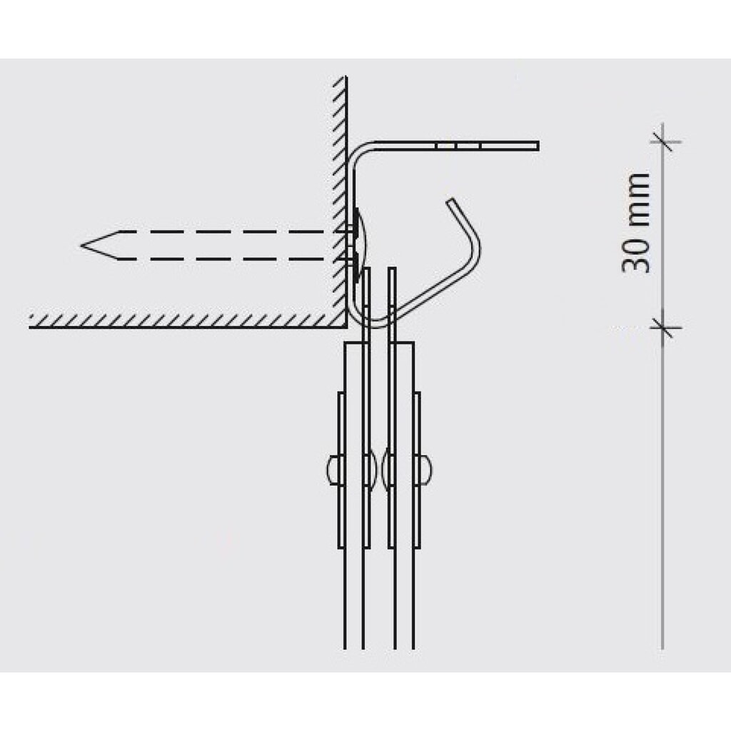 N° de l'image du produit 3 : Rideau à lanières pour l’intérieur, longueur des lanières 2 000 mm, chevauchement 36 mm