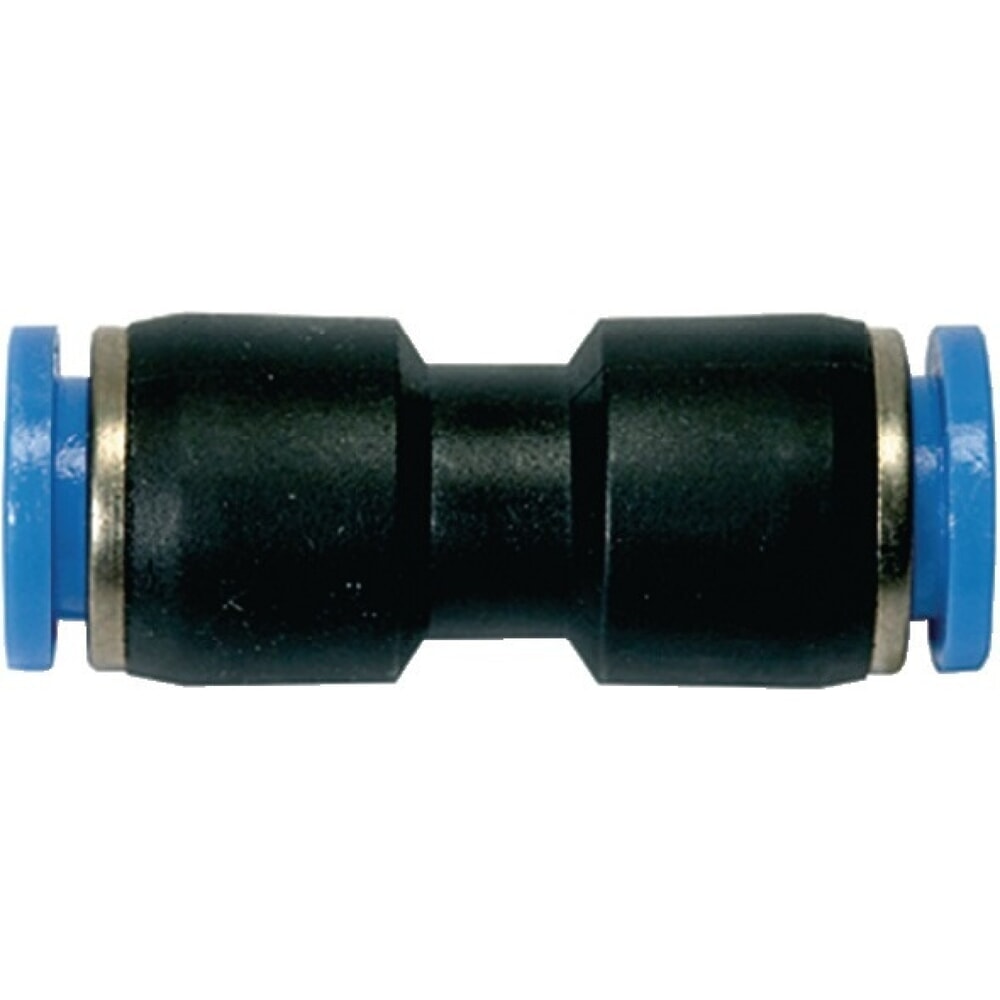 Illustration du produit: RIEGLER Gerade Steckverbindung Blaue Serie, 4 mm, L1 33,0 mm
